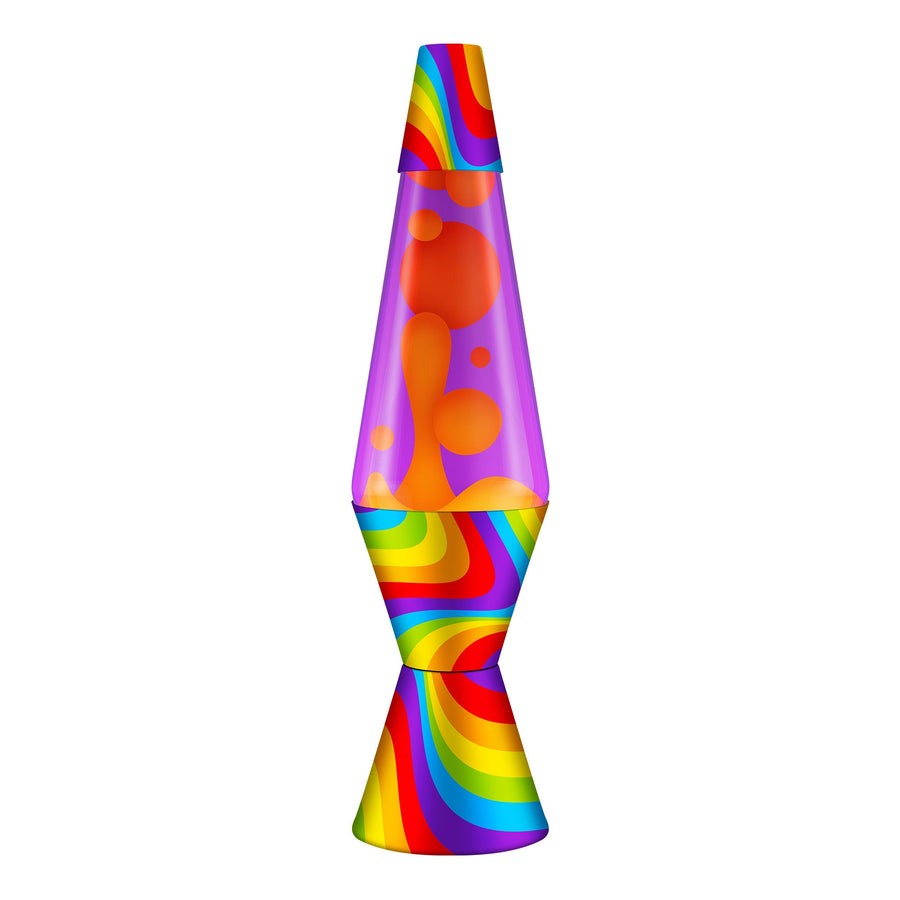 14.5″ LAVA LAMP FLOWING COLOR BANDS M1