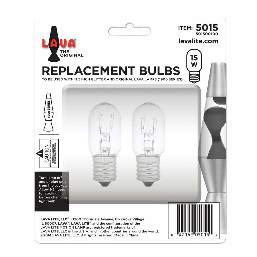 15W LAVA LAMP LIGHT BULB G8