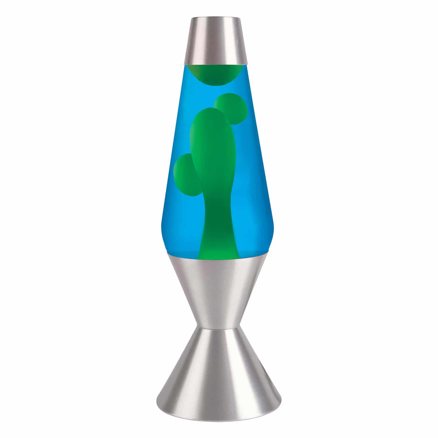 16.3″ LAVA LAMP – YELLOW/BLUE/SILVER L7
