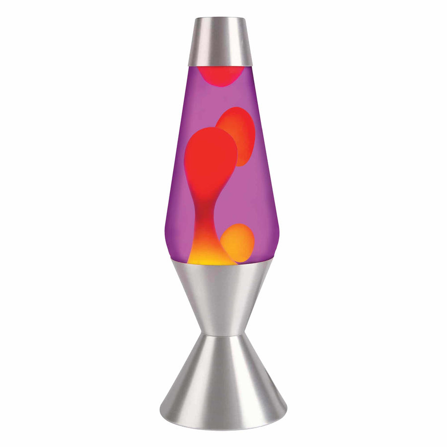 16.3″ LAVA LAMP – YELLOW/PURPLE/SILVER I2