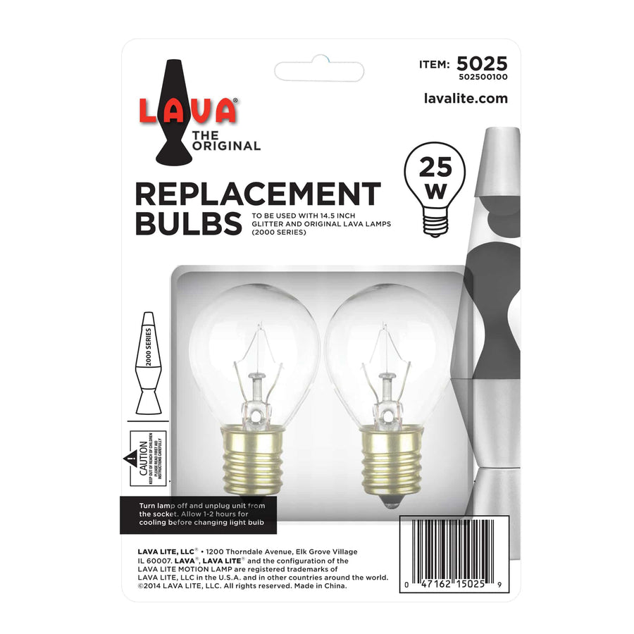 25W LAVA LAMP LIGHT BULB W/TRAY G2