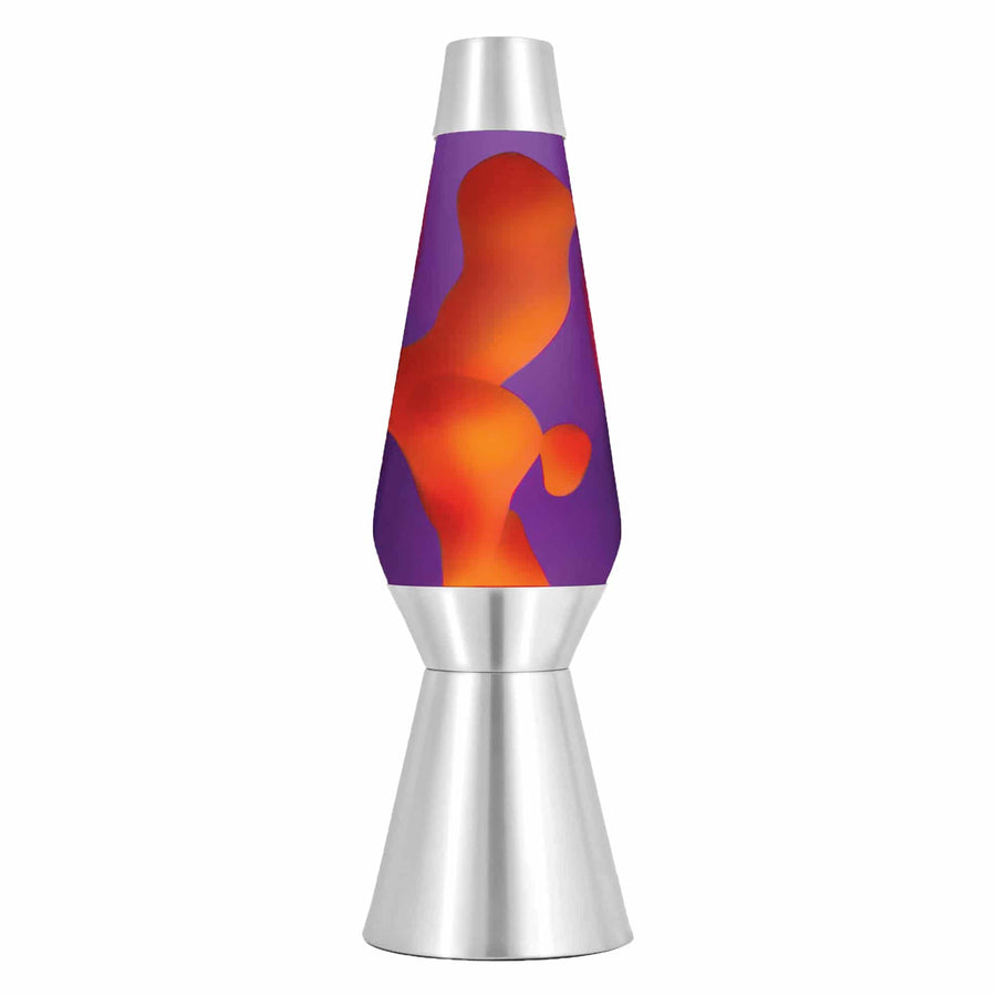 27″ LAVA LAMP GRANDE – YELLOW/PURPLE/SILVER O4